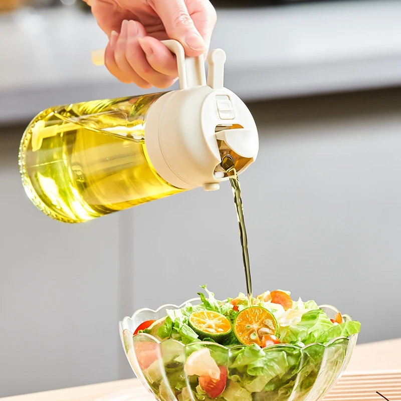 GIANXI Multifunction Oil Sprayer Outdoor BBQ Glass Olive Oil Diffuser Vinegar Soy Sauce Pour Bottle Kitchen Accessories oil sprayer