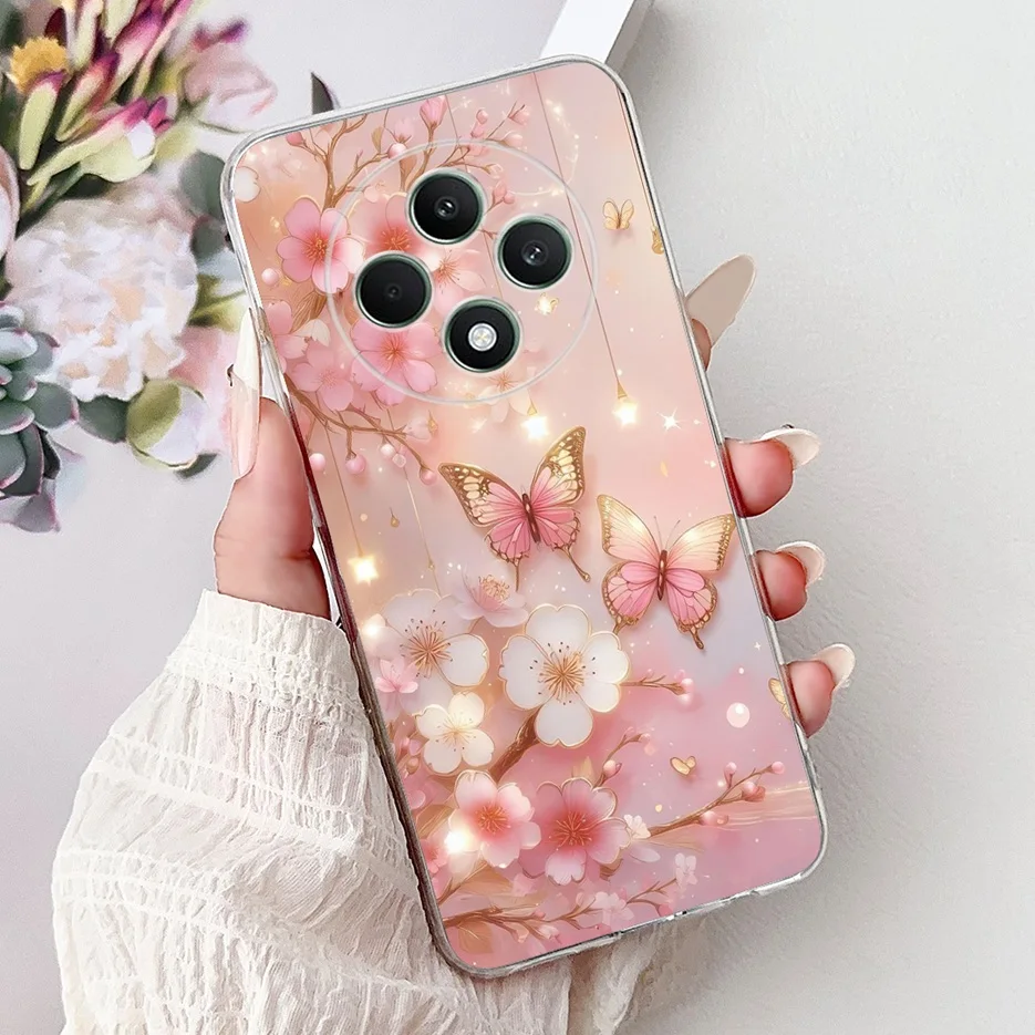 Stylish Butterfly Painted Soft Silicone Case -