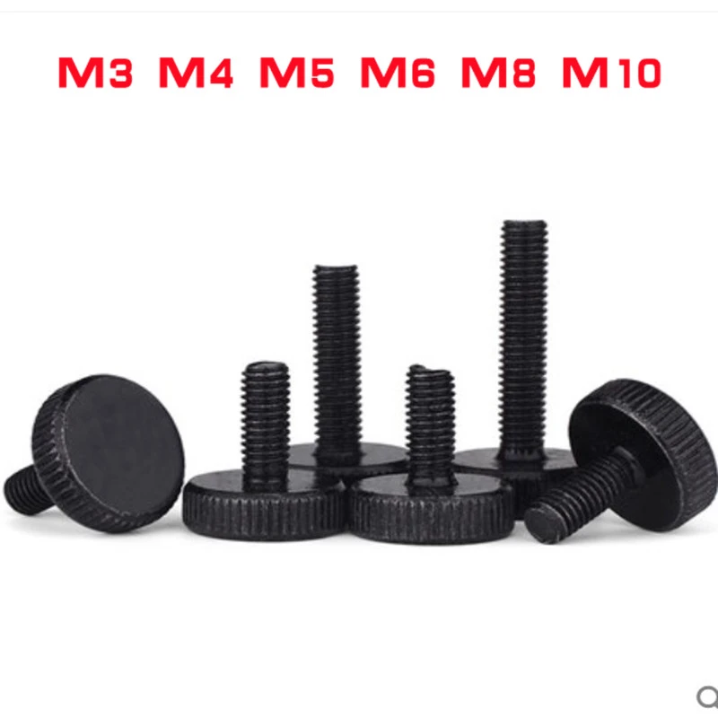 Steel Computer Screws Steel Thumb Screw 110pcs M3 M4 M5 M6 M8 M10