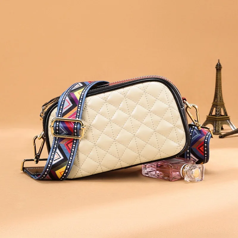 Fashion Wide Shoulder Strap Messenger Bag Leather Versatile Retro Shoulder Bags Casual Women's Bag сумка женская bolsos