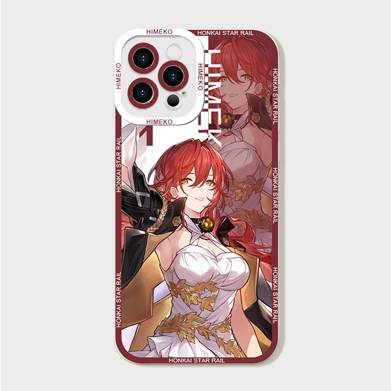 Honkai Star Rail Character Clear Phone Case