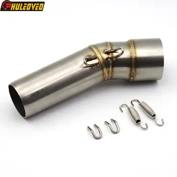 For BMW F650GS 2008-2012 F800GS 2008-2017 F700GS F800GS ADVENTURE 2013-2017 Motorcycle Exhaust Mid Link Pipe Slip-On Escape Moto