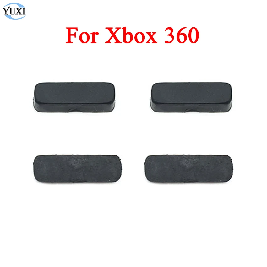 

YuXi 1 Set = 4pcs Replacement Part For Xbox One / Series X S Housing Case Rubber Feet For Xbox360 Rubber Cover