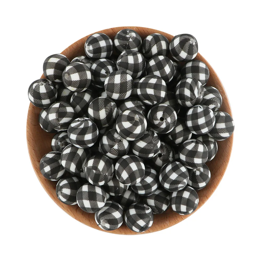 50pcs Black lattice