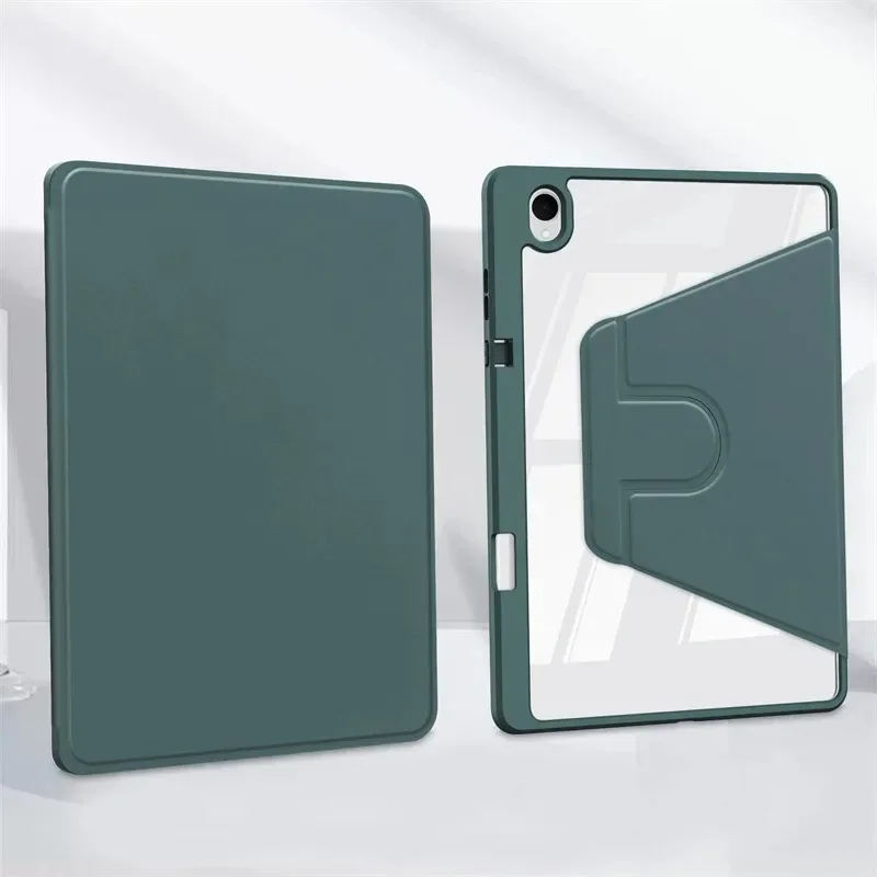 Premium HD Acrylic 360° Rotating Shockproof Tablet Case - Universal Fit
