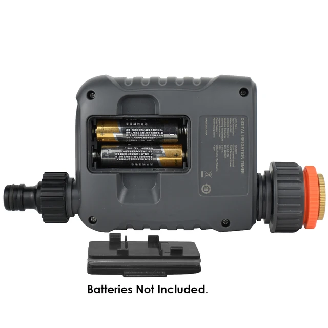 Garden Automatic Watering Timer Digital Display Controller Solenoid Valve Hose Faucet Sprinkler System Irrigation for Greenhouse 5