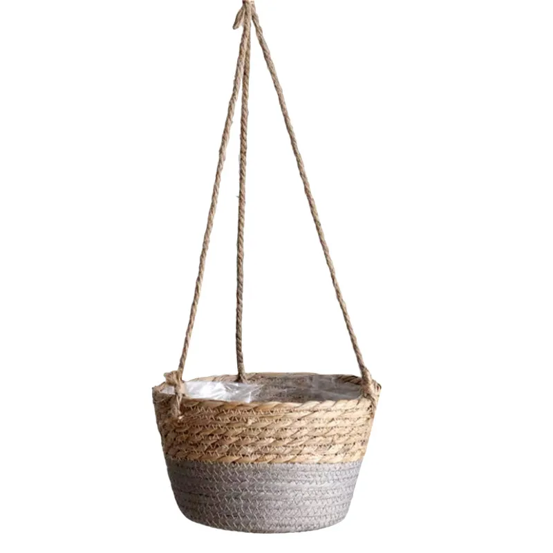 ตัวเลือกสินค้า สวนแขวน Macrame ตกแต่งบ้าน จัดสวนในร่ม ผู้ถือหม้อดอกไม้ ของตกแต่งบ้าน