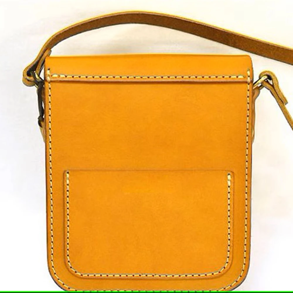 diy Leather craft multi double layer shoulder bag die cutting kraft paper sewing pattern hollowed stencil template 22x17x10cm