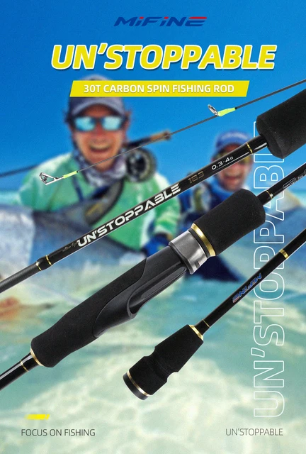 MIFINE UNSTOPPABLE SPIN 30T Carbon Spinning Ultra-light Fishing