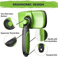 2026 Cleaning Slicker Brush for Dogs and Cats Pet Hair Brush for Shedding Long and Short Hair Cat and Dog Grooming Tool 2