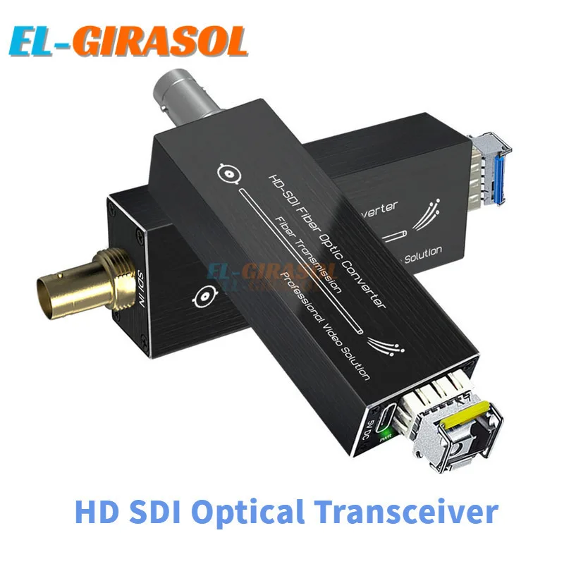 Broadcast Grade 3G/HD SDI Optical Extender SDI To Fiber Live Broadcast Camera Single-Mode HD Optical Transceiver
