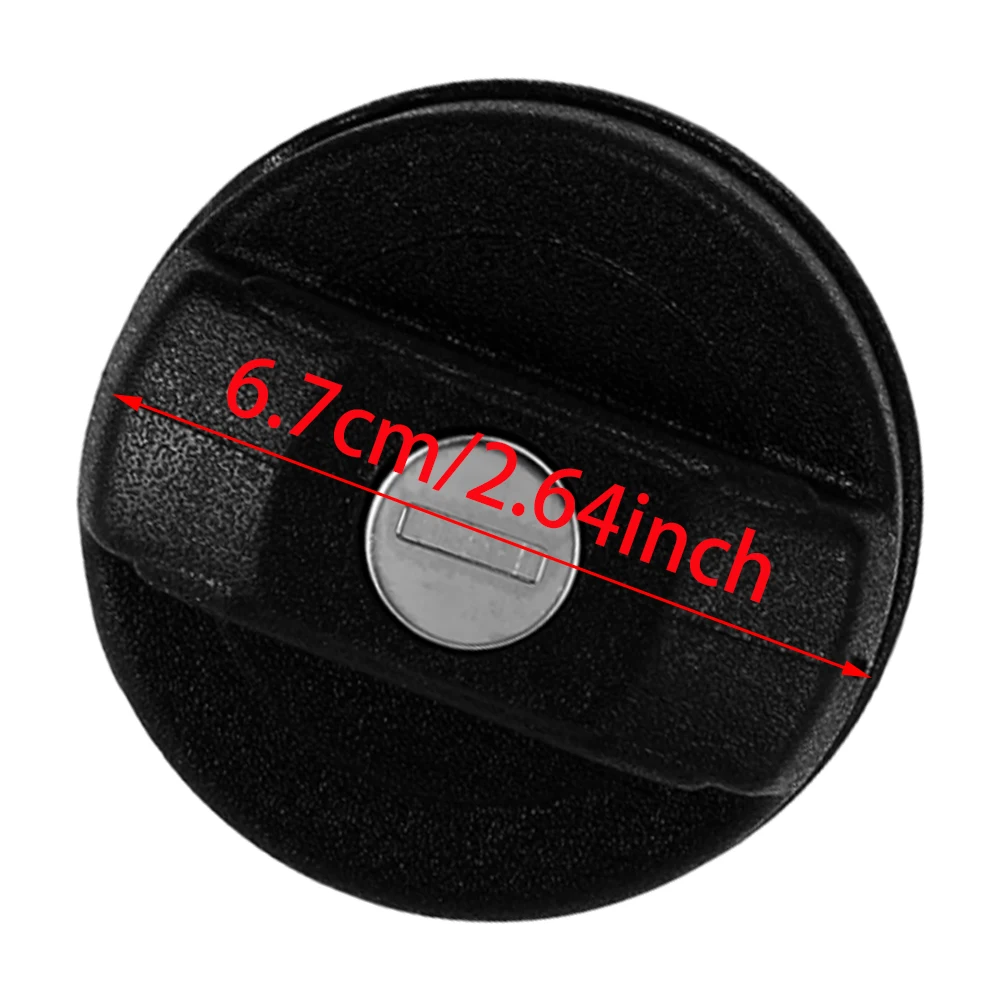 Fuel Tank Cover Fuel Tank Cap Oil Fuel Cap Locking Fuel Petrol Tank Filler Cap w/ Keys for Volvo 240 242 244 245 262 264 265 740 745 760 780 850 940 C70 S60 V40 191201551A