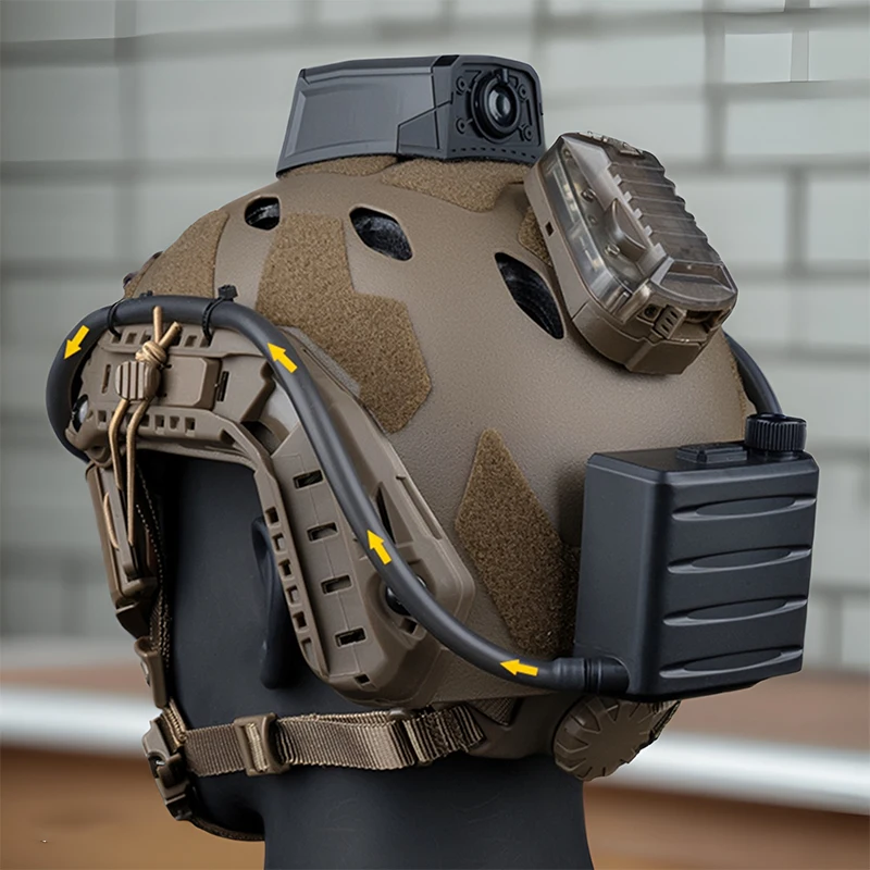 Magnetic Defogging Fan Adjustable Anti-Fog Pump TYPE-C Rechargeable Magnetic Eyewear Defogger for Glasses Ski Mask Clear Vision