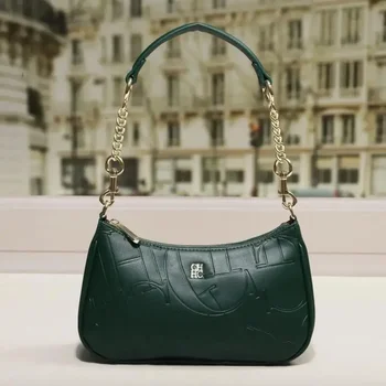 Women's Handbag Fashion Partition Durable Luxury Brand Fashion Large Capacity Bent Moon Bag Simple Shoulder Crossbody Bag