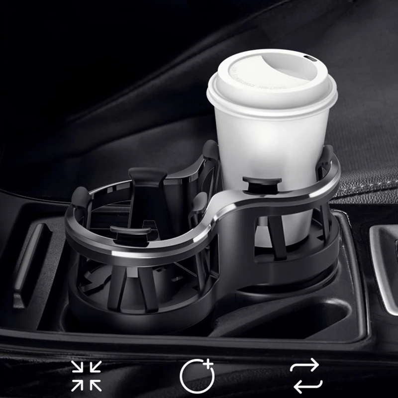 

Two-hole Water Cup Holder 2023 Car Multi-function Car With Coke Bottle Holder, Beverage Holder Instrument Panel Cup Holders