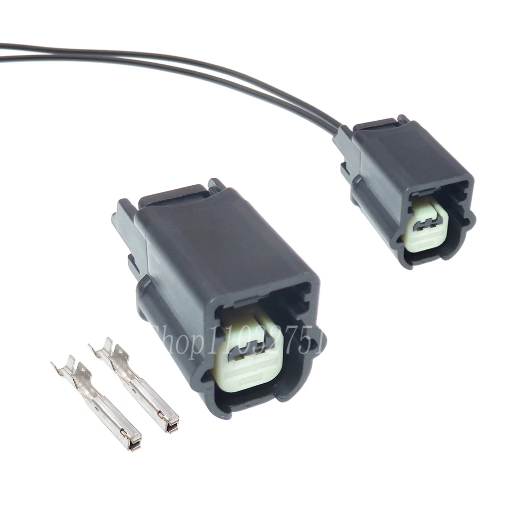 

1 Set 2 Pin 31403-2100 Car Hood Lock Wire Socket Auto Radar Cable Connector for Land Rover Jaguar Ford Volvo