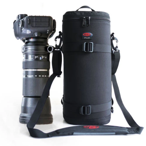 Waterproof DSLR Camera Shoulder Bag - Large Padded Case Fits Lenses Up To 600mm