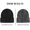 2024 New Reflective Knitted Hats Magical High Visibility Winter Warm Caps Women Men Bonnet Beanie Hat for Night Running Walking 6