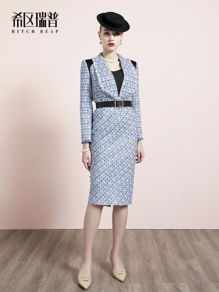 

Высококачественное твидовое платье знаменитости