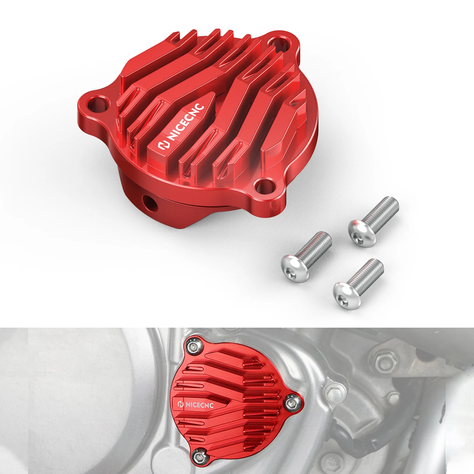 NICECNC Für Honda XR650L XR 650L 1993-2024 2023 2022 2021 2020 XR 650L Motorrad Aluminium Öl filter Abdeckung Kappe Schutz Schutz