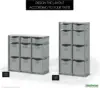 9 Cube Closet Organizers, Includes All Storage Cube Bins, Easy To Assemble Storage Unit With Drawers | Room Organizer For Clothe 5