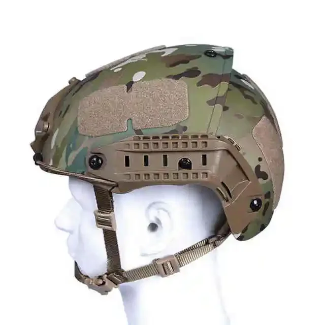 

Tactical Helmet 2 In 1 Half-covered Airsoft Helmet AF Style Paintball CS Combat Protective Helmet Outdoor Cycling Gear