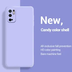 Matte Silicone Back Cover for Smartphone - Stylish & Durable Protection (Light Purple)