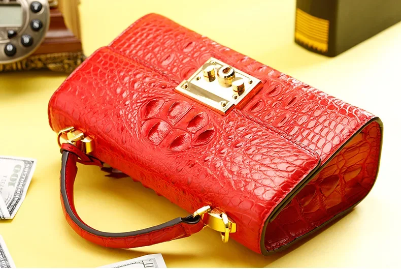 Ourui Genuine Leather Flap Bag | Women Single Shoulder Handbag