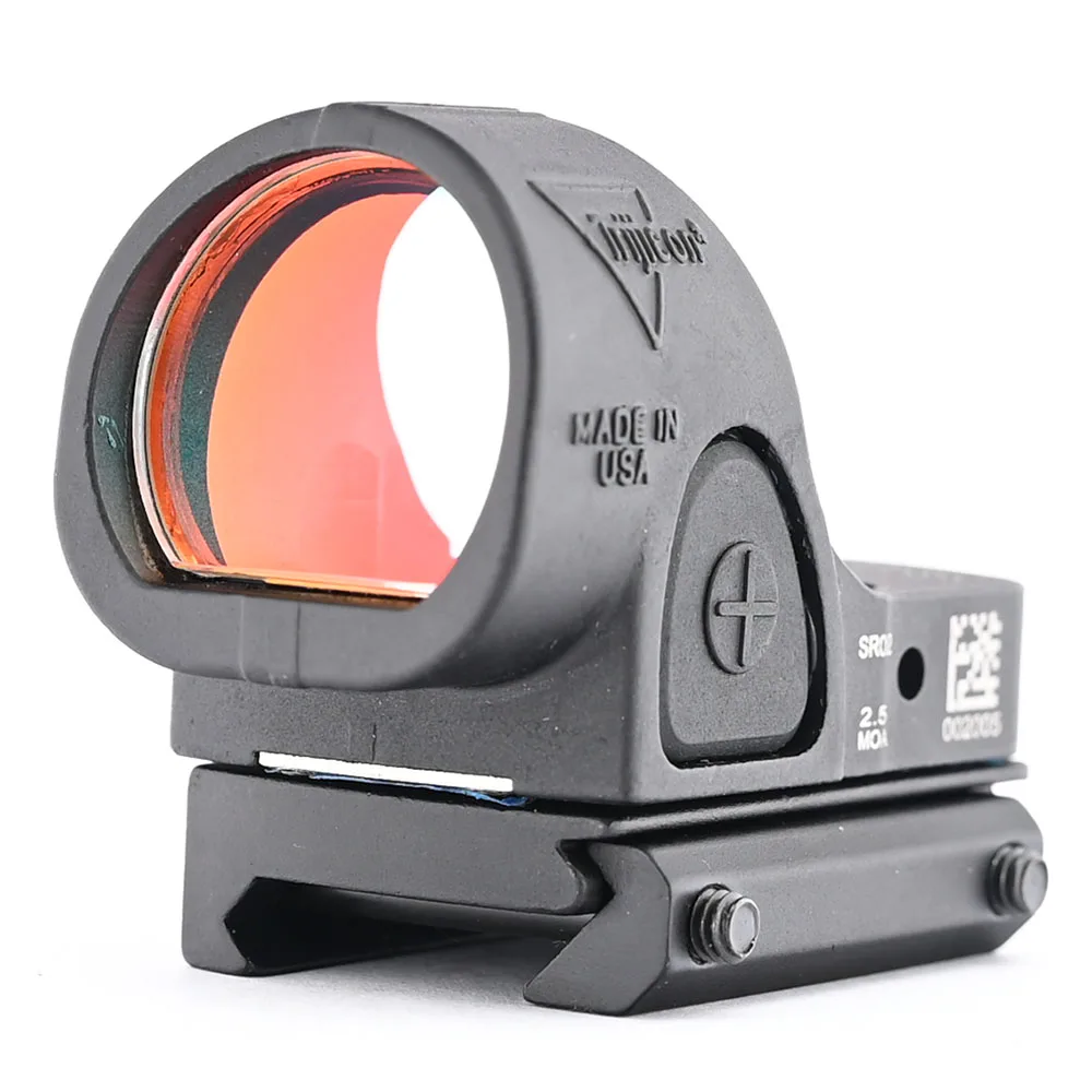 

Reflex Red Dot Sight Collimator Scope With High and Low 20mm Mount Extension Base