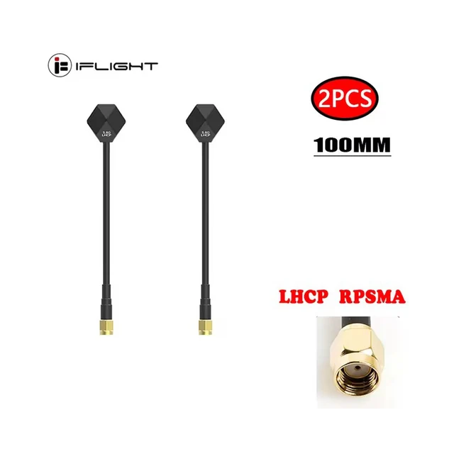 2PCS iFlight Albatross V2 5.8GHz LHCP RPSMA RHCP SMA FPV Antenna 60mm 100mm for FPV RC Drone Parts 4