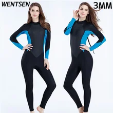 

2020 new 3mm neoprene wetsuit women winter Scuba Dive Surfing Snorkeling deep dive free diving Warm suit all body Long Sleeve