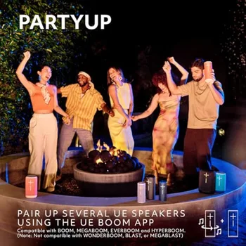 MEGABOOM 4 Portable Waterproof tooth Speaker with Immersive 360-Degree Sound and Balanced Bass, Floating Speaker with 20-Hour B 5