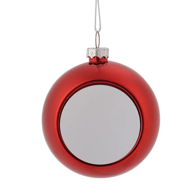 thumbnail image 1 of Christmas Balls Sublimation Blanks Ornament Ball Party Home Garden Xmas-Tree Christmas Decorations For Photo Logo Print, 1 of 5
