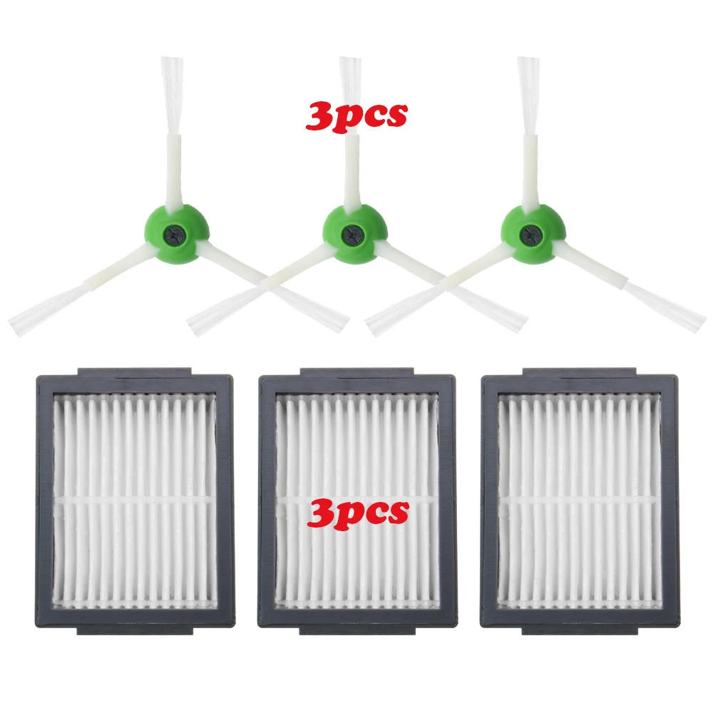 Advanced Vacuum Cleaner Replacement Kit with HEPA Filter, Side Brush, and Brush Roll for Optimal Cleaning Performance