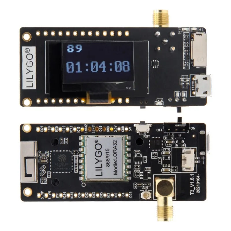 

LoRa32 V2.1 ESP32 OLED 0.96 "Bluetooth WIFI Wireless Module SMA