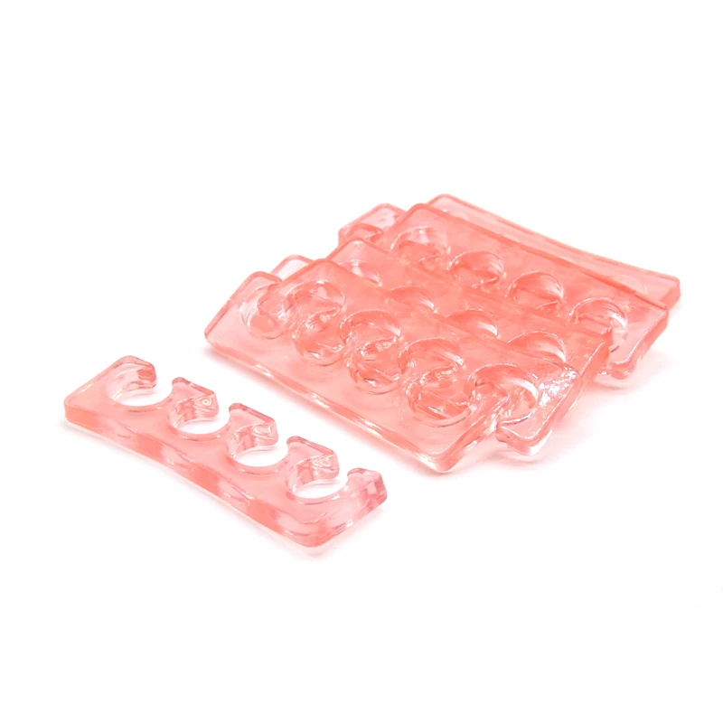 2pcs High Quality Toe Separator Split Air-Conditioner System Flexible Soft Silicone Washable Finger Toe Spacers Separation Tools