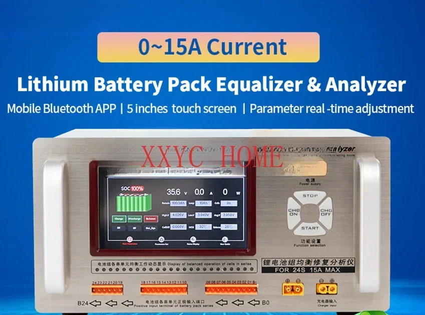 

15A High Current Lithium Battery Equalizer Pressure Difference Repair Balancer Battery Equalizer Car