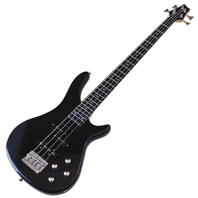 43 Inch 4 String Electric Bass Guitar High Gloss Matte Finish Active Or Passive Electric Bass Guitar electric bass guitar