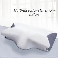 Cervical pillowcase Butterfly Shaped Pillowcase Soft and Breathable Bed Pillowcase Suitable for Home,Hotel and Hospital use 1