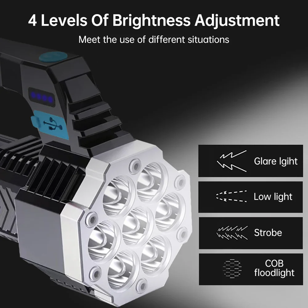  slider image of High Power Rechargeable Led