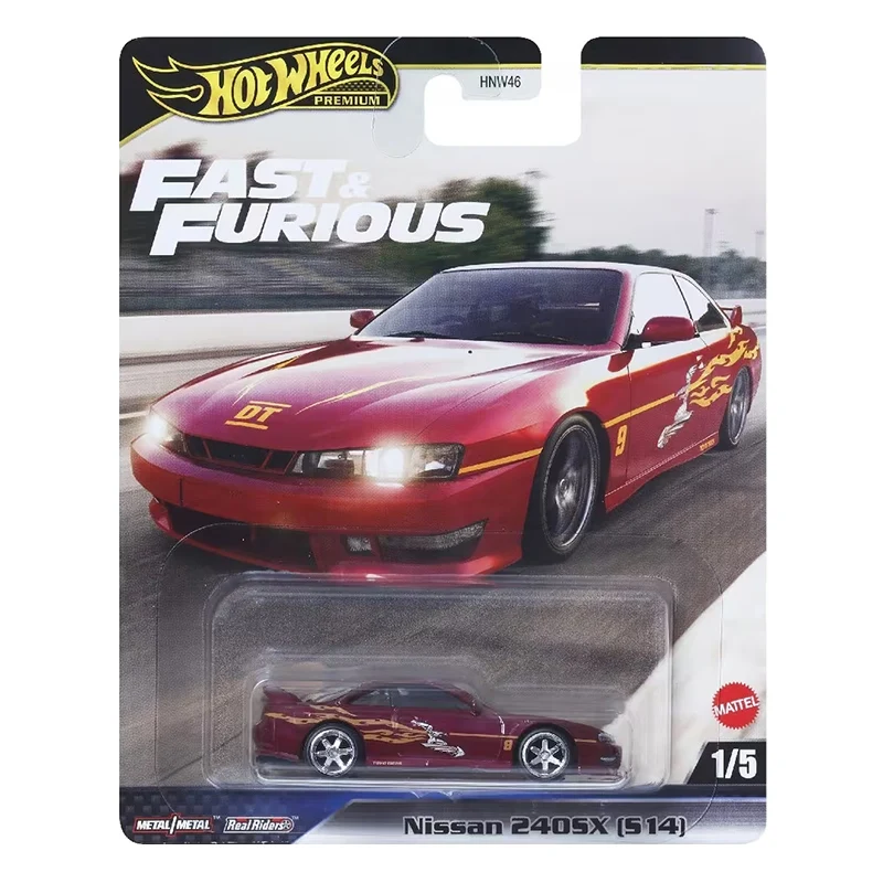 ミニカー Hotwheels FAST&FURIOUS Hot Wheels Premium Fast & Furious Nissan 240SX Lamborghini