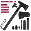 Carbon Steel Multi functional Battle Axe Portable Survival Axe Tool for Outdoor Camping, Hunting, and Emergency Situations 1