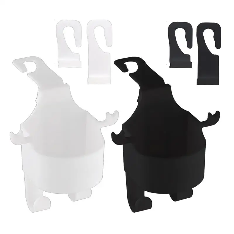 

Car Seat Cup Holder Multifunctional Headrest Hanging Mount Organizer Universall Auto Back Seat Hook Hanger For Bags Umbrellas