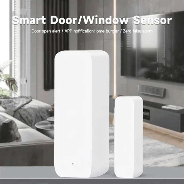 Tuya WiFi ZigBee Door Window Security-Protection Door Open / Closed Sensor Smart Life Detector Control Via Alexa Google Home 4