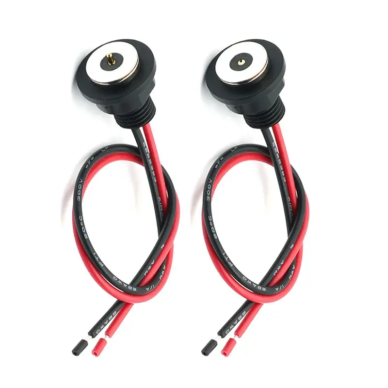 Description Picture 6 of item15A 12A 11A 10A Magnetic Connector Thread Waterproof Terminals Charging Power Cord  Magnetic Contacts with USB Male Female Plug