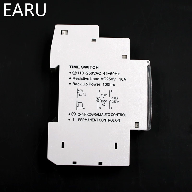 SUL180 CN101 SUL181 KG316 TM619 Mechanical  Programmable Din Rail Timer Time Switch Relay Measurement Analysis Instruments 4