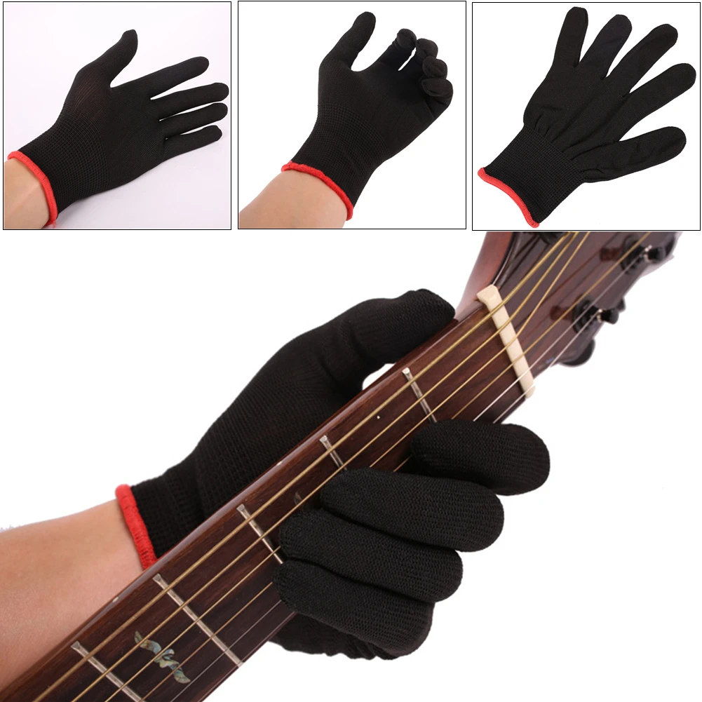 Mal Au Bout Des Doigts Guitare Gants de guitare Anti douleur du bout des doigts, pour la main gauche, pour  la basse, pour la pratique du bout des doigts, pour les musiciens  professionnels débutants | AliExpress