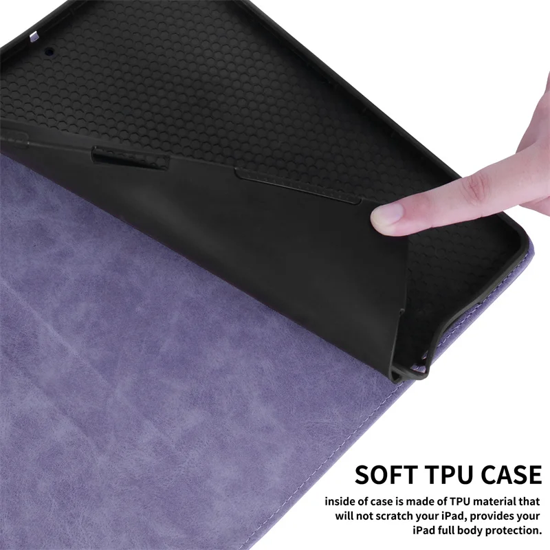 Premium Tablet Case with Pen Holder and Wallet Stand