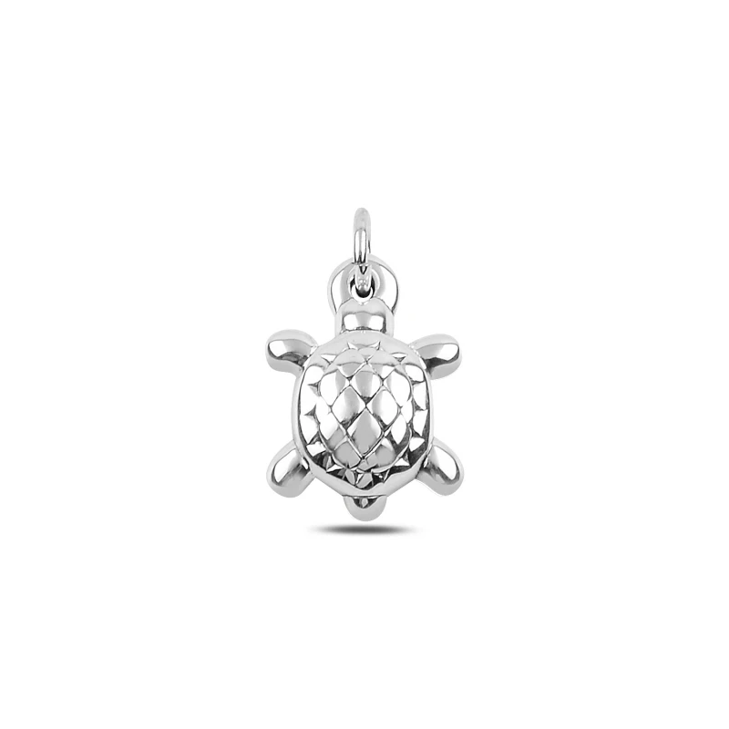 

Silver 925 Sterling Turtle Electroform Pendant