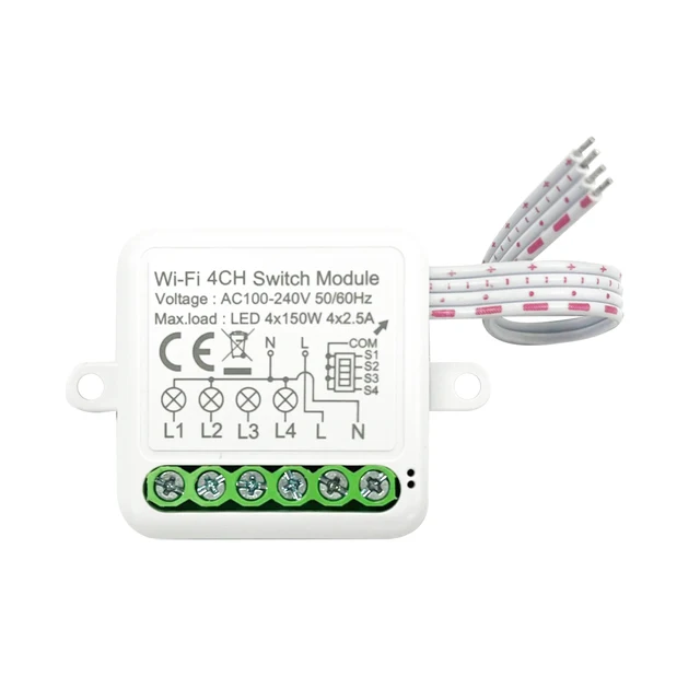4CH WIFI Switch
